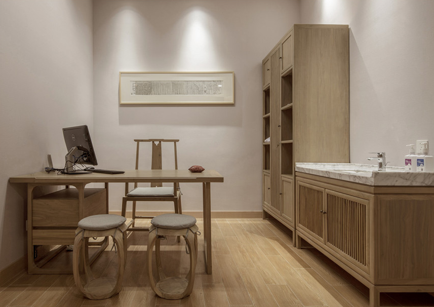 中醫桌、中醫椅、鼓凳